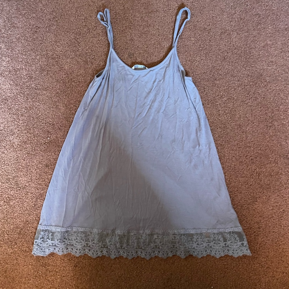 Gray tank top / BKE